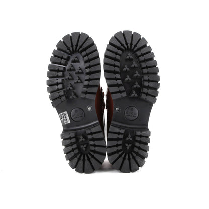 Gucci Men'S Interlocking G Jeanne Loafers Leather