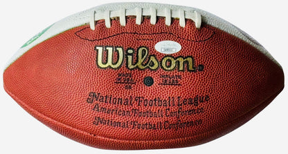 Art Monk Boomer Esiason Autographed Official Wilson Football #210/250 (Jsa)