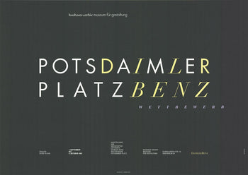 Nicolaus Ott Potsdamer Platz Benz Competition 