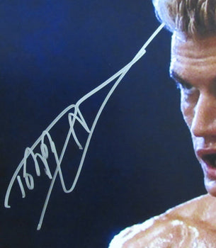 Dolph Lundgren Autographed 11X14 Photo 