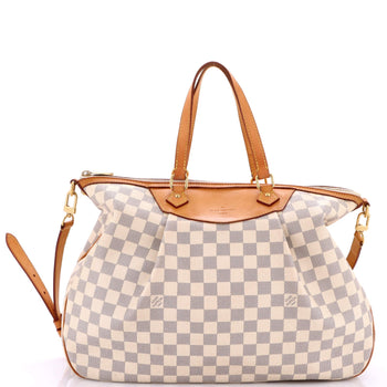 Louis Vuitton Siracusa Handbag Damier Gm