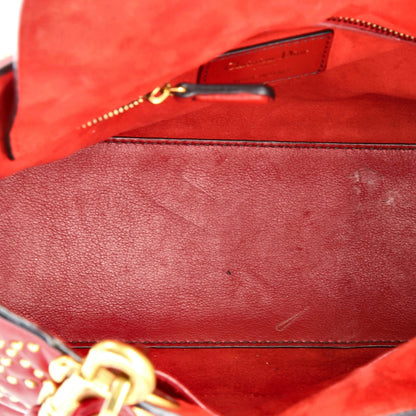Christian Dior Supple Lady Dior Bag Cannage Studded Lambskin Medium