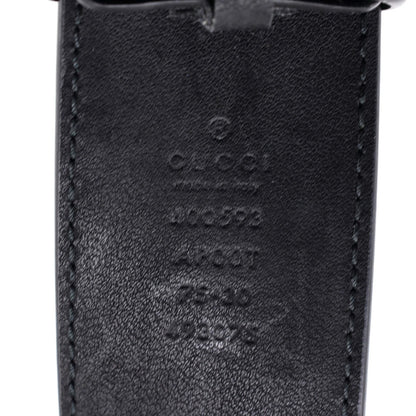 Gucci Gg Marmont Belt Leather Wide