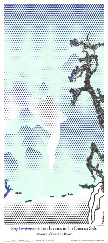 Roy Lichtenstein Landscape With Philosopher,