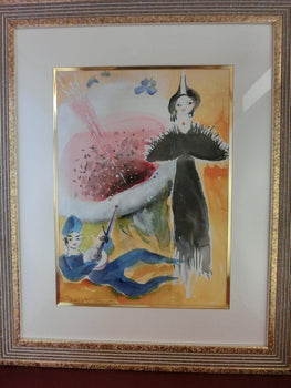 Heinz Werner Original Watercolor Painting 2005 Meissen Designer Signed Framed