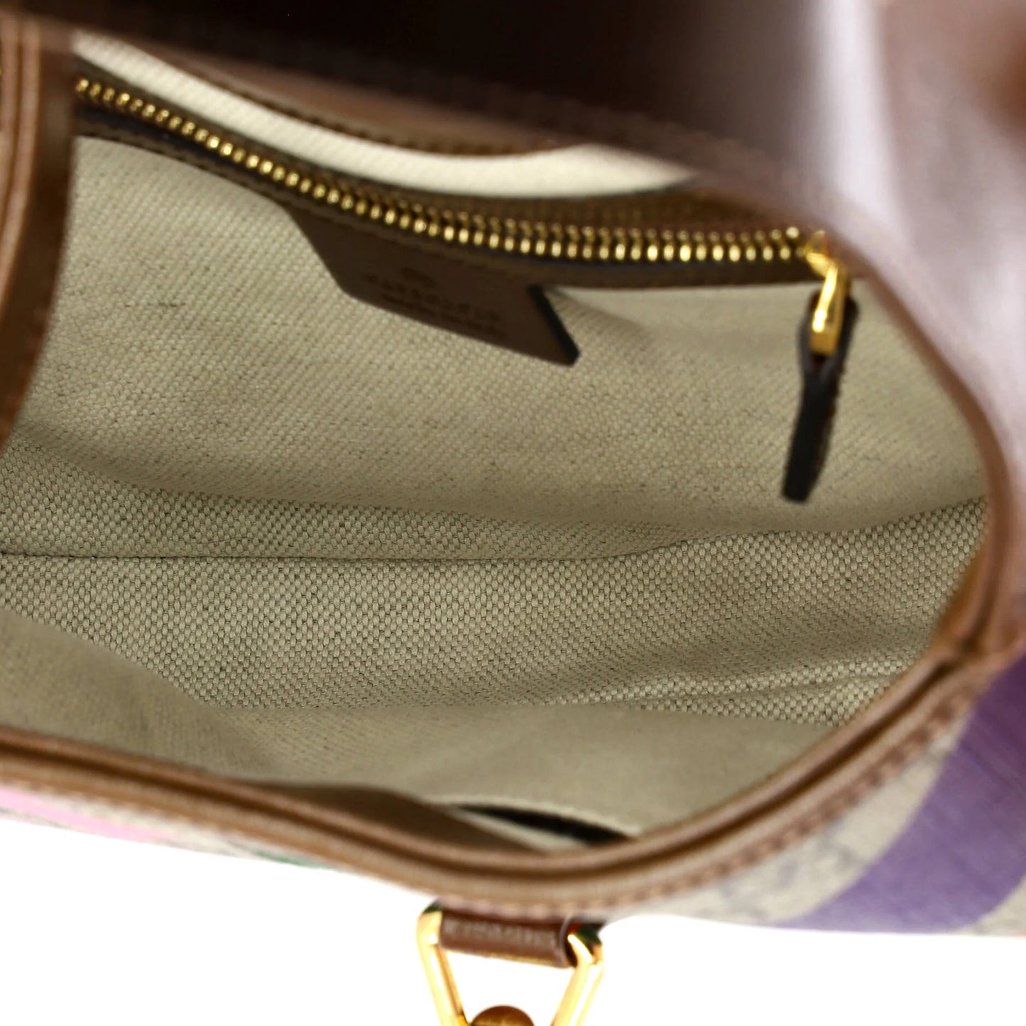 Gucci Jackie 1961 Hobo Printed Gg Coated Canvas Small