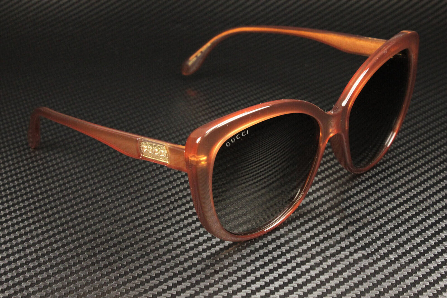 GUCCI GG0789S 002 Brown Square Cat Eye 57 mm