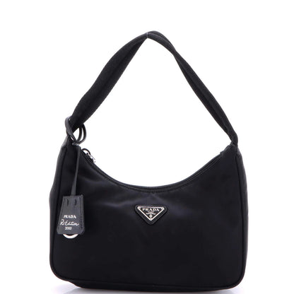 Prada Re-Edition 2000 Hobo Tessuto Mini