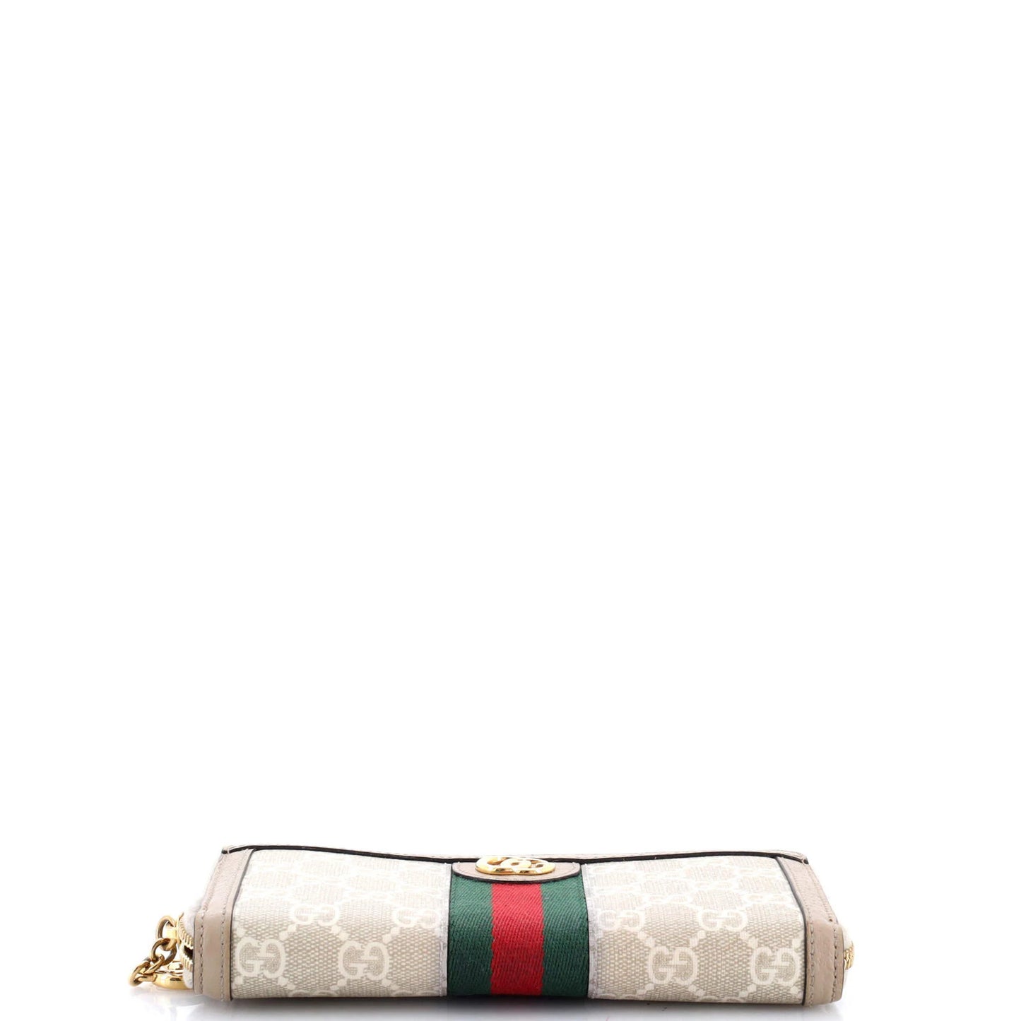 Gucci Ophidia Zip Around Wallet Gg Coated Canvas