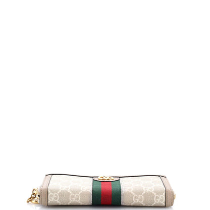 Gucci Ophidia Zip Around Wallet Gg Coated Canvas