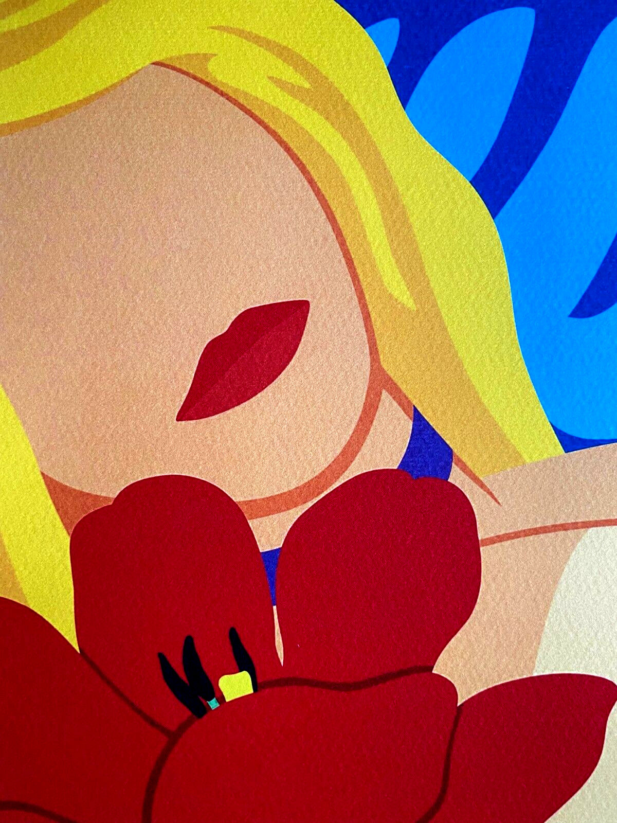 Tom Wesselmann Lithograph Coa Signed Numbered By Hand In Pencil