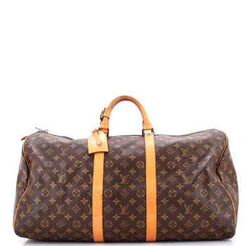 Louis Vuitton Keepall Bandouliere Bag Monogram Canvas 55
