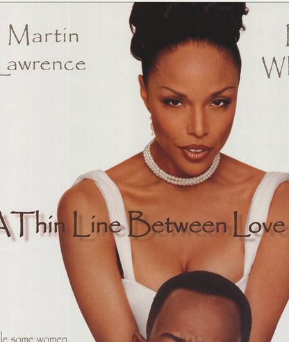 Artist Unknown A Thin Line Between Love & Hate " Offset Lithograph