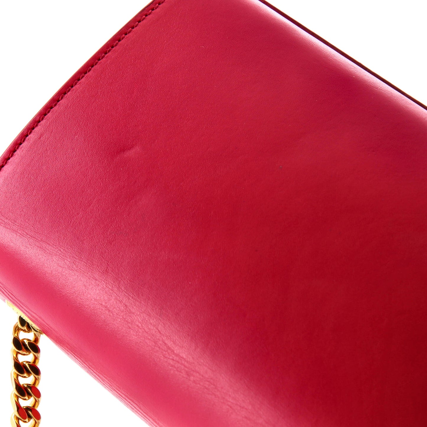 Saint Laurent Classic Monogram Tassel Crossbody Bag Leather Small