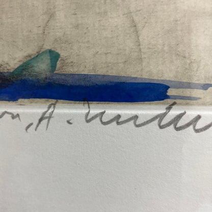 Alessandro Nocentini Original Etching Seashells