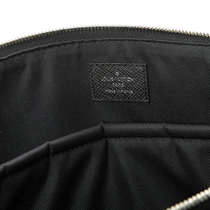 Louis Vuitton Anton Soft Briefcase Taiga Leather