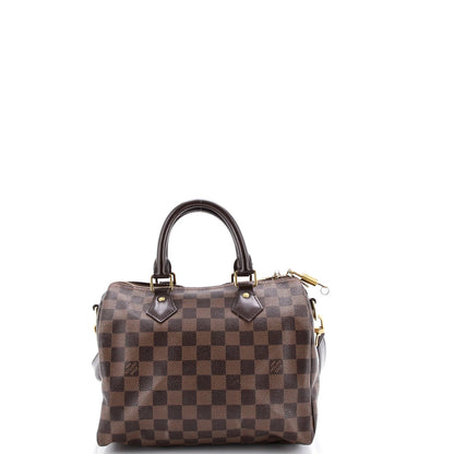 Louis Vuitton Speedy Bandouliere Bag Damier 25