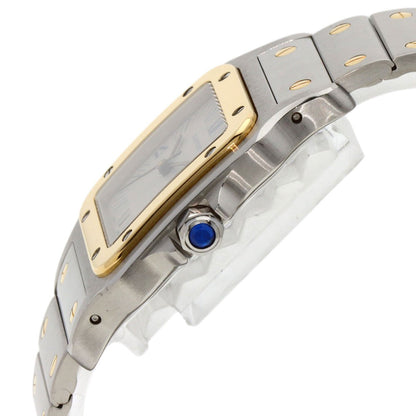 Cartier Santosgalbe Lm Watches W20023C4 Stainless Steel/Ssxk18Yg Mens