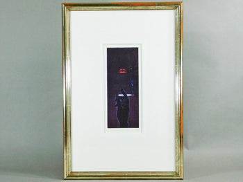 Matazo Kayama 1992 Original Etching Mezzotint Signed Framed Japanese Modern Art