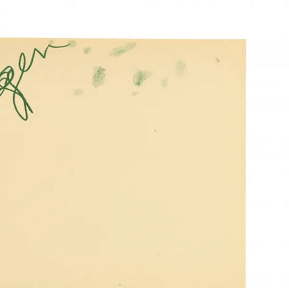 Kestner Gesellschaft Zeichnungen Exhibition Poster Cy Twombly 1976