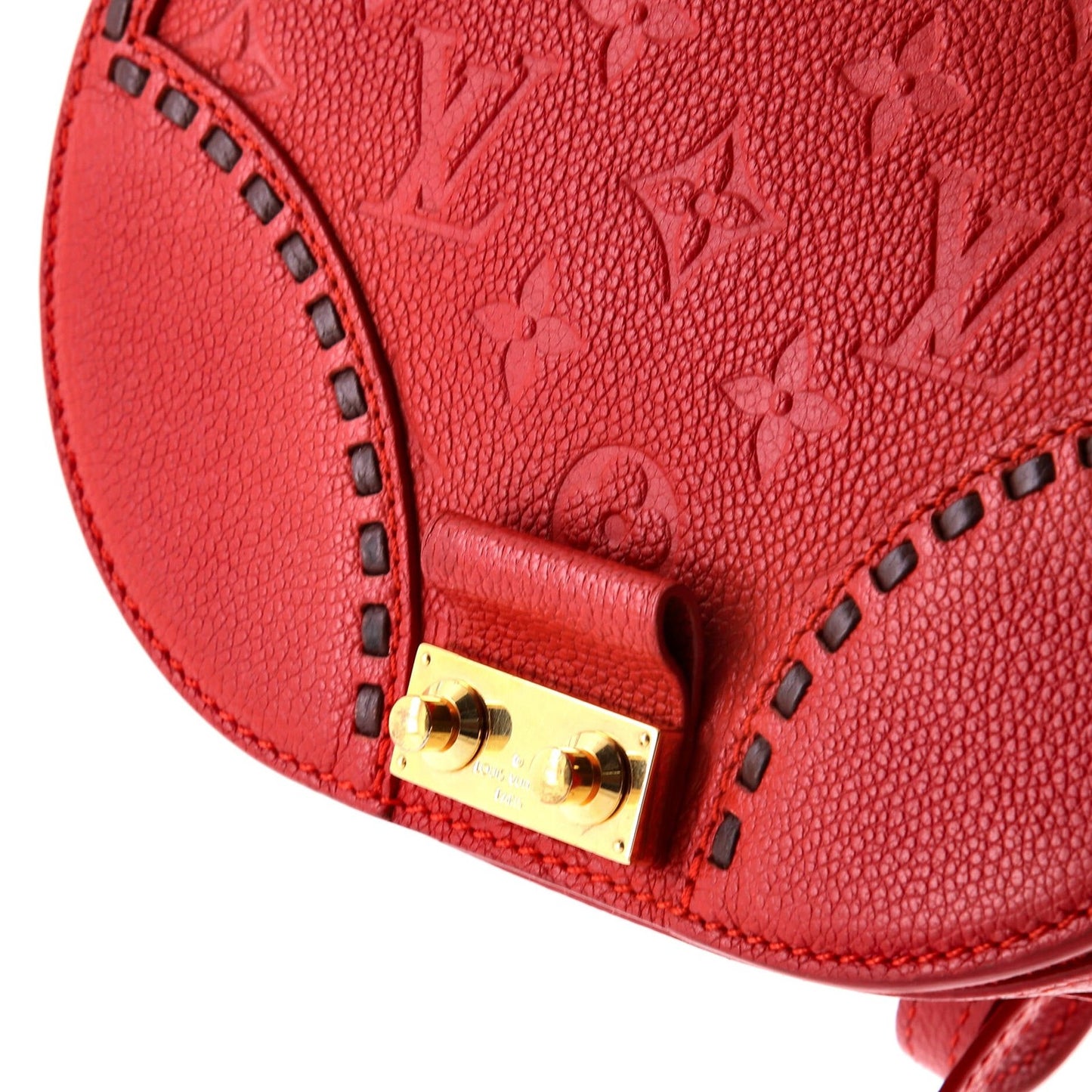 Louis Vuitton Junot Handbag Monogram Empreinte Leather