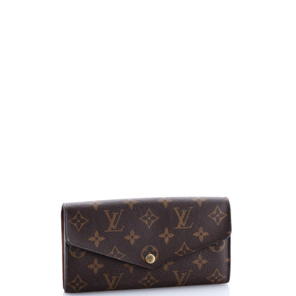 Louis Vuitton Sarah Wallet Nm Monogram Canvas