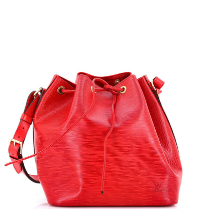 Louis Vuitton Petit Noe Handbag Epi Leather