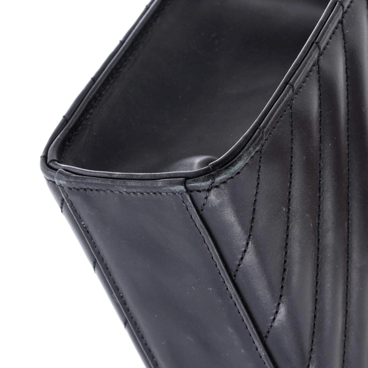 Saint Laurent Classic Monogram Envelope Satchel Matelasse Chevron Leather Large