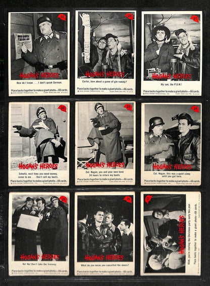 1965 Fleer Hogan'S Heroes Card Complete Set