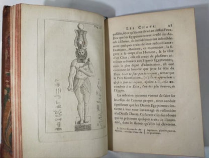 Les Chats  Moncrif  1727 First Edition  Worlds First Book On Cats  Complete
