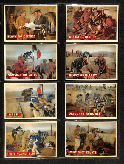 1956 Topps Davy Crockett Card Complete Orange Back Set (1-80) Tv Show 195879