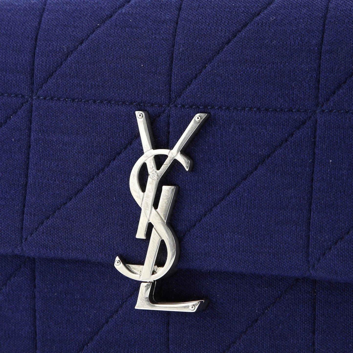 Saint Laurent Jamie Flap Bag Quilted Jersey Medium