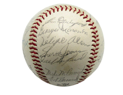 1960 San Francisco Giants Team Signed By 23 Onl