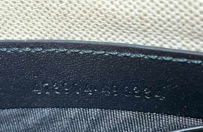 Gucci Zipped Pouch Angry Cat Gg Coated Canvas Large