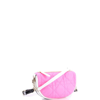 Christian Dior Vibe Hobo Cannage Quilt Lambskin Small