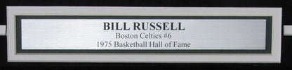 Bill Russell Hof Autographed 16X20 B/W Photo