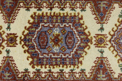 Indo-Viss Tribal Wool Runner Rug Oriental Farmho
