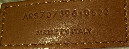 Saint Laurent Beatrix Panier Cut Out Tote Canvas With Leather