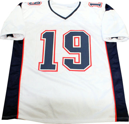 Malcolm Mitchell Autographed New England Patriots Custom White Jersey (Psa)
