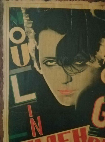 Georgistenberg MOULIN ROUGE Poster for 1929 Soviet film Olga Tschechowa Vladimir