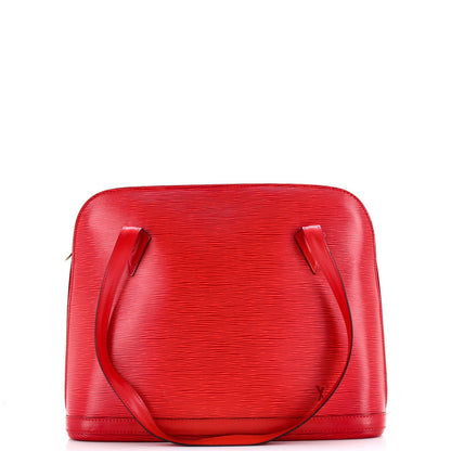 Louis Vuitton Lussac Handbag Epi Leather