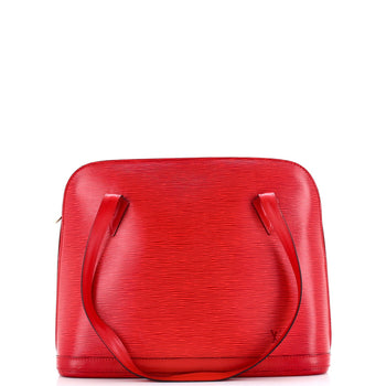 Louis Vuitton Lussac Handbag Epi Leather