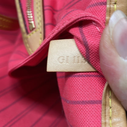 Louis Vuitton Neverfull Nm Tote Limited Edition Cities V Monogram Canvas Mm