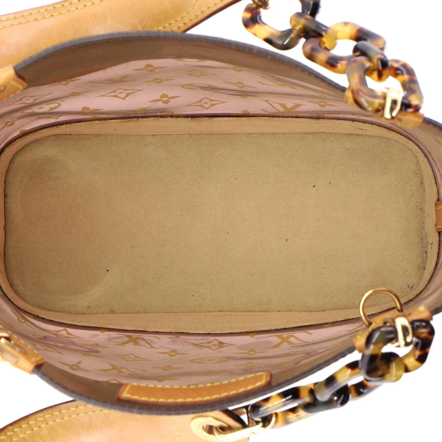 Louis Vuitton Sac Ambre Handbag Monogram Vinyl Pm