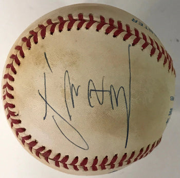 Cal Ripken Jr. & Sachio Kinugasa Signed American League Baseball (Jsa)