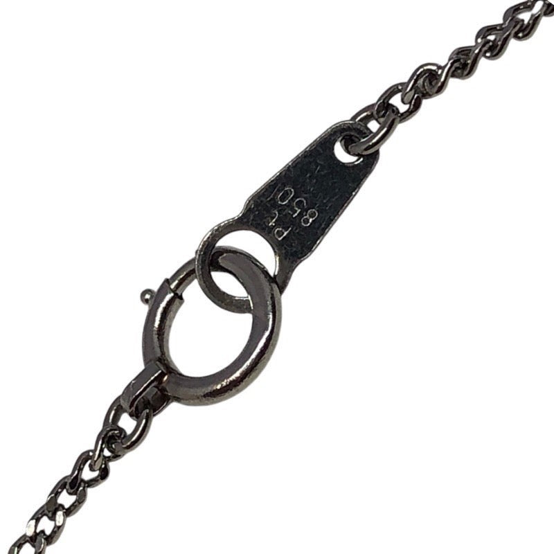 Unheated Sapphire Necklace Pt900 850