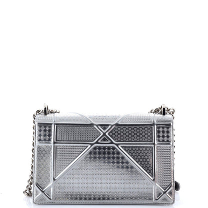 Christian Dior Diorama Flap Bag Cannage Embossed Calfskin Medium