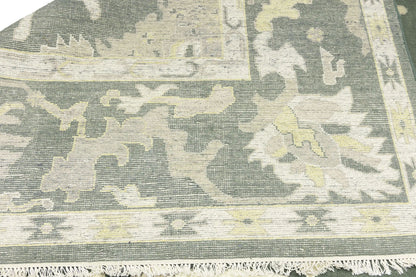 Extra Large Handmade Wool Oushak Chobi Oriental