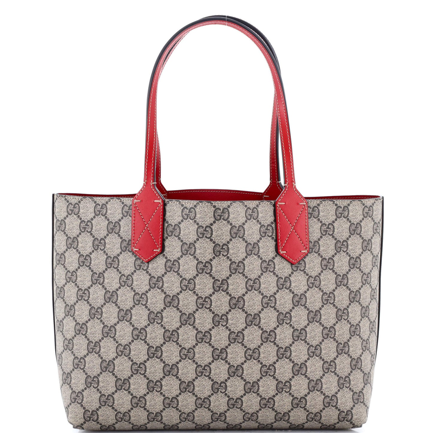 Gucci Reversible Tote Gg Print Leather Small