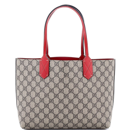 Gucci Reversible Tote Gg Print Leather Small